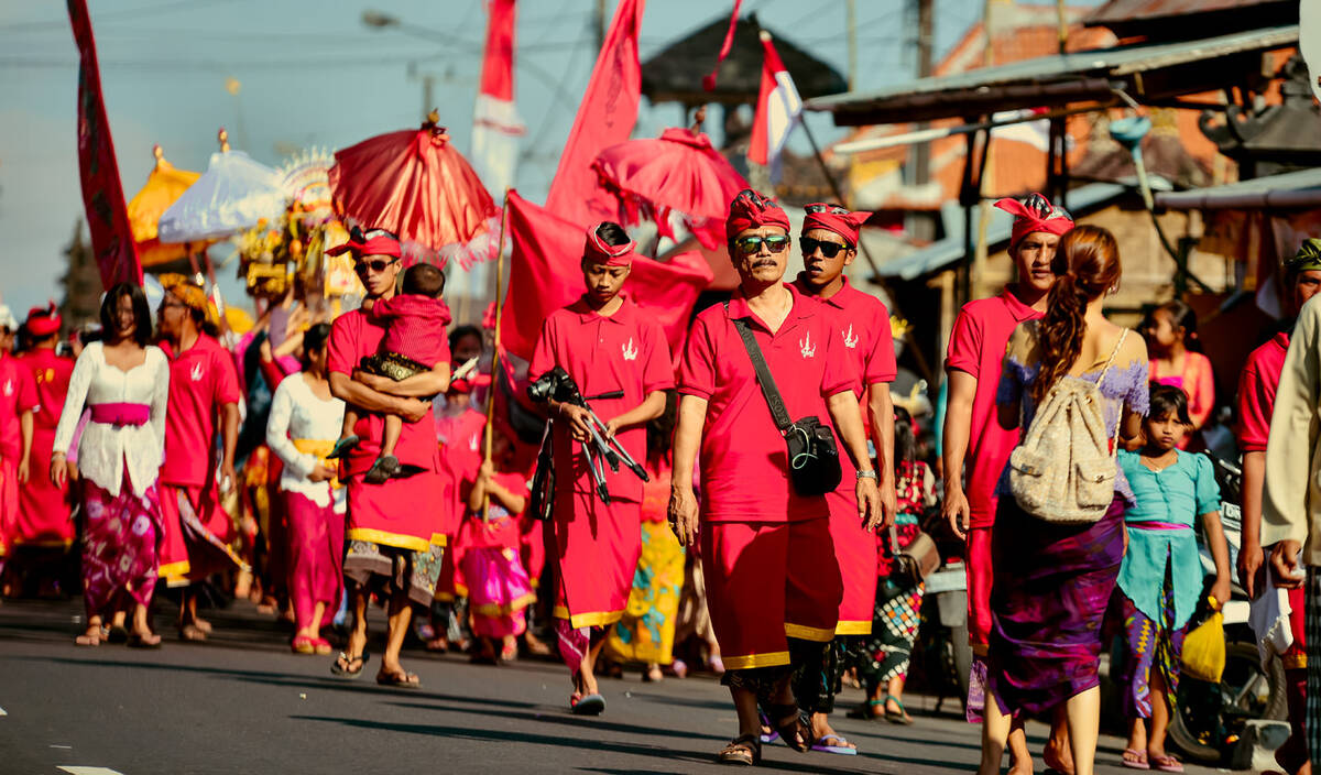Galungan at Temple Batur 加隆安节 · 巴杜