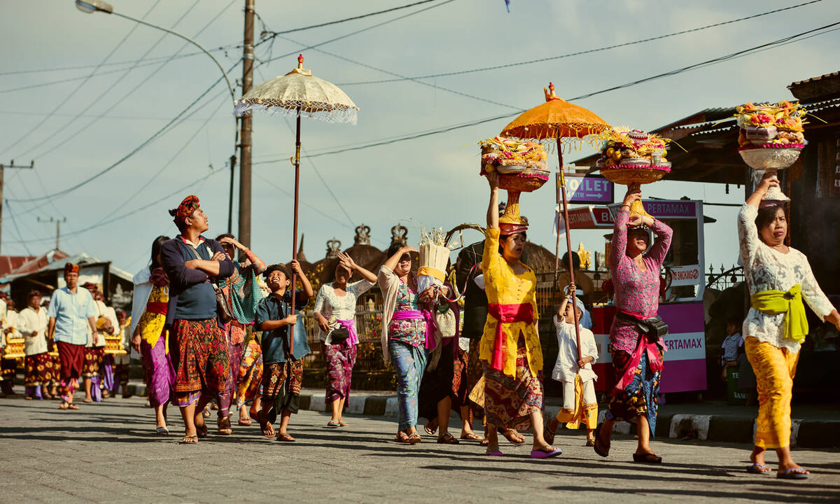 Galungan at Temple Batur 加隆安节 · 巴杜