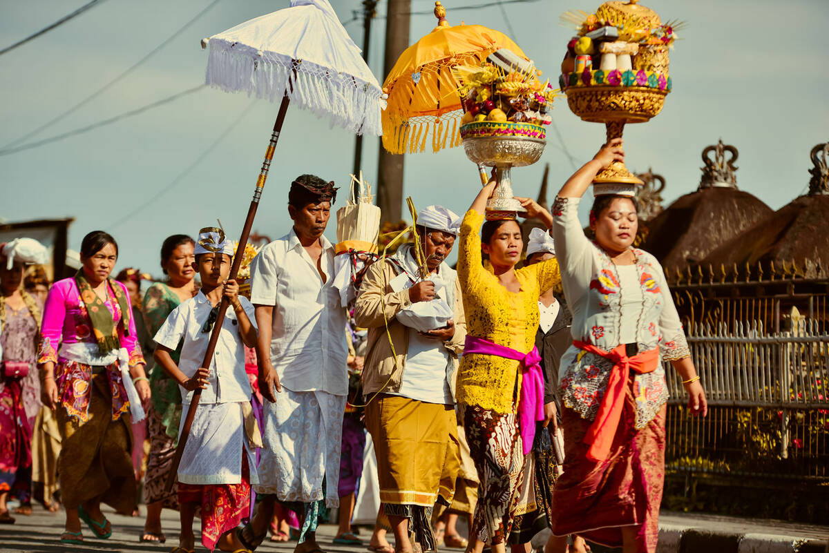 Galungan at Temple Batur 加隆安节 · 巴杜