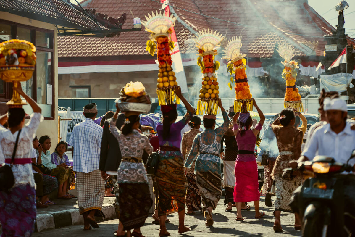 Galungan at Temple Batur 加隆安节 · 巴杜