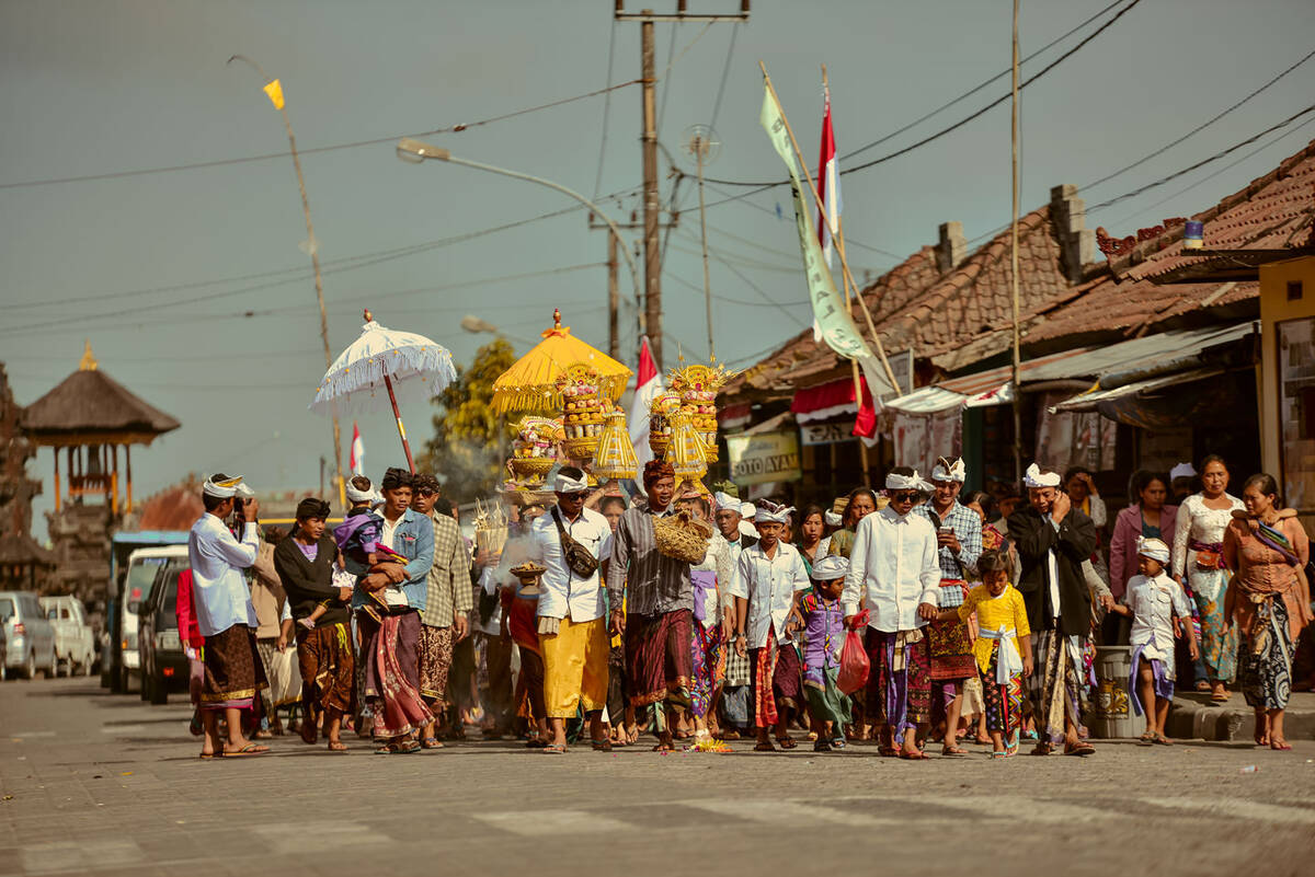 Galungan at Temple Batur 加隆安节 · 巴杜