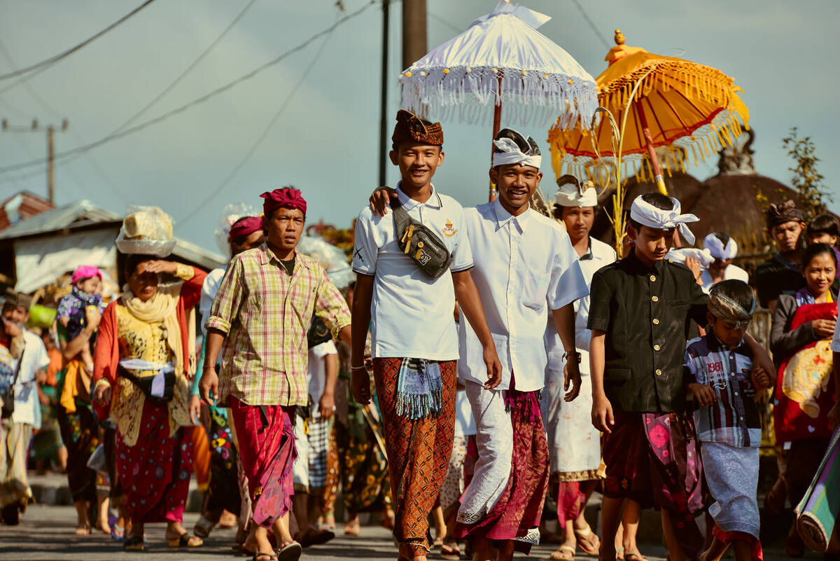 Galungan at Temple Batur 加隆安节 · 巴杜