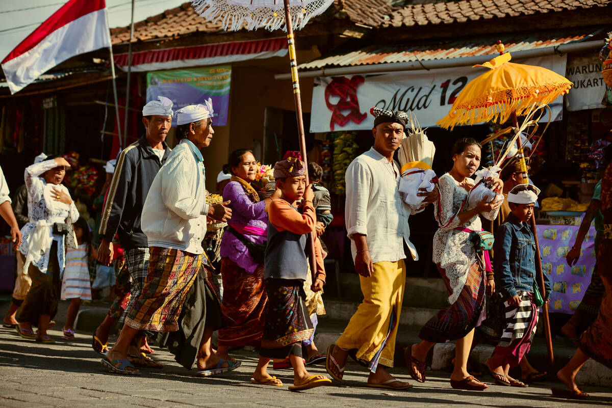 Galungan at Temple Batur 加隆安节 · 巴杜