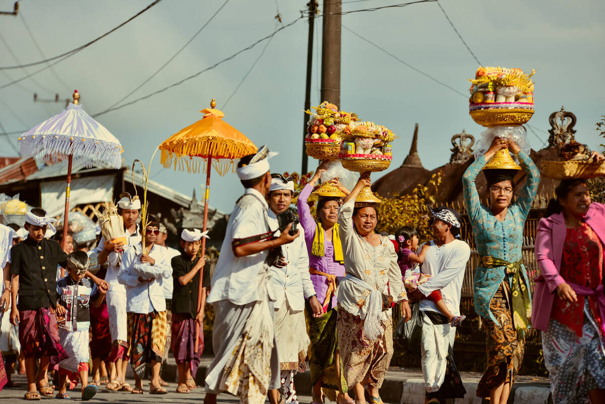 Galungan at Temple Batur 加隆安节 · 巴杜