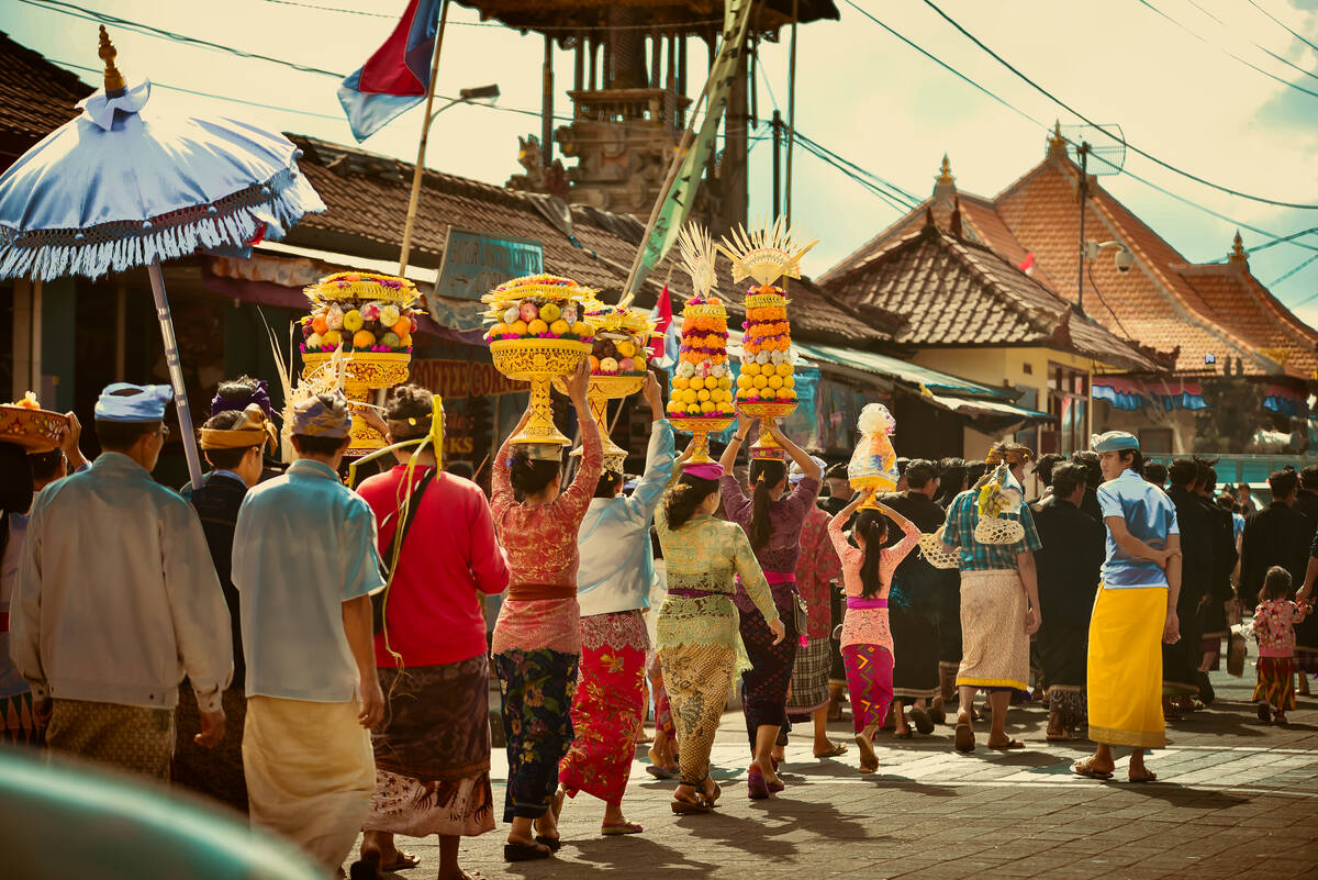 Galungan at Temple Batur 加隆安节 · 巴杜