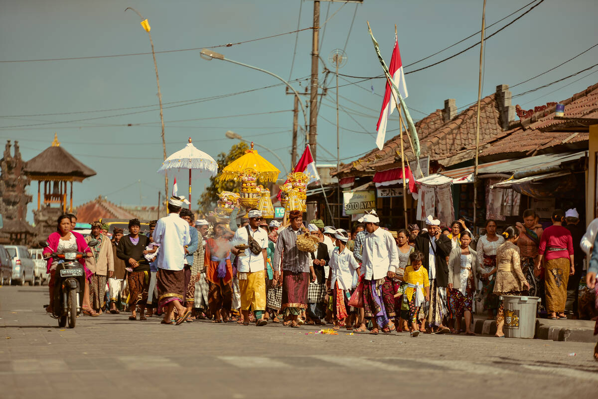 Galungan at Temple Batur 加隆安节 · 巴杜