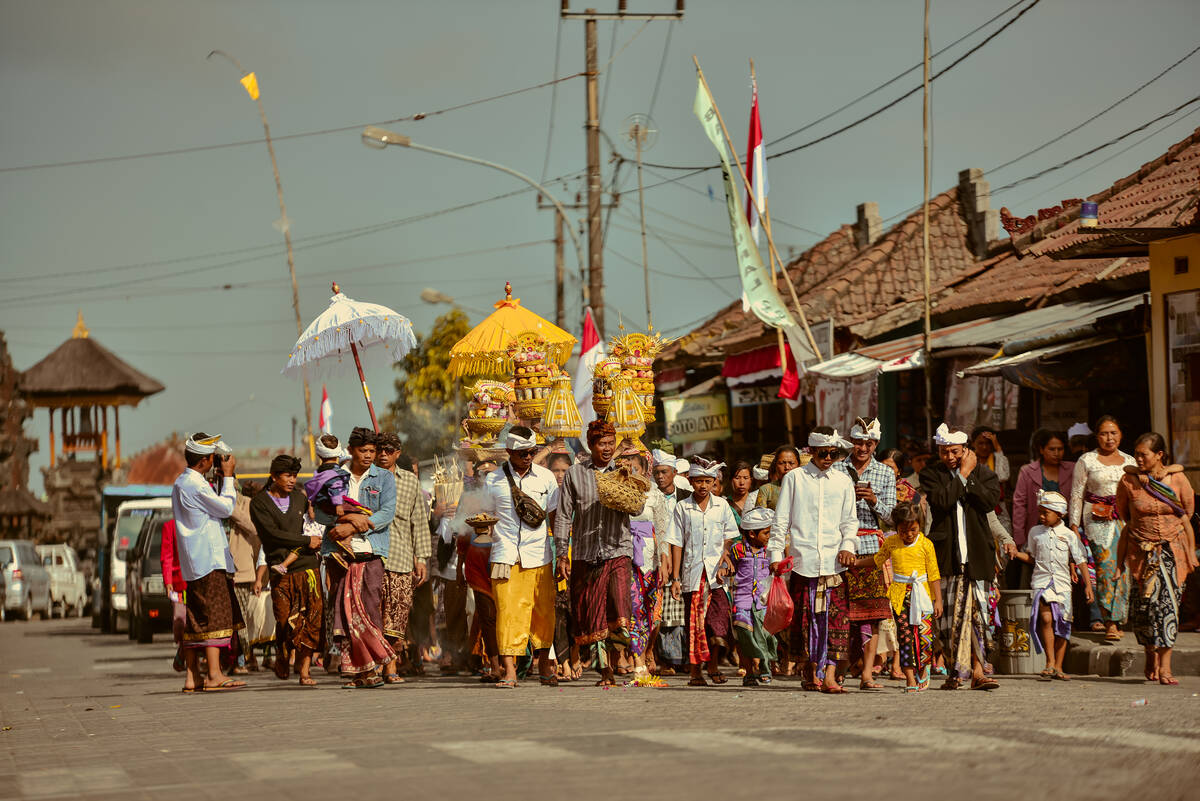 Galungan at Temple Batur 加隆安节 · 巴杜