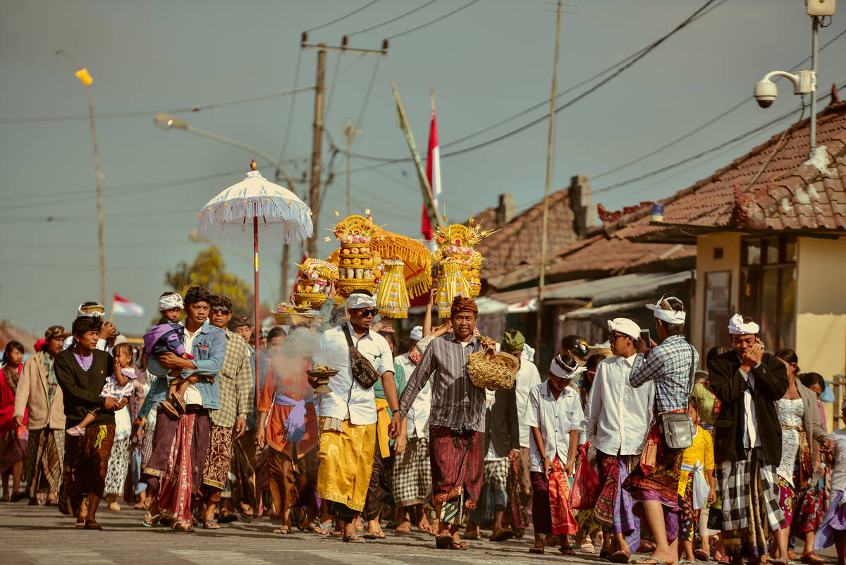Galungan at Temple Batur 加隆安节 · 巴杜
