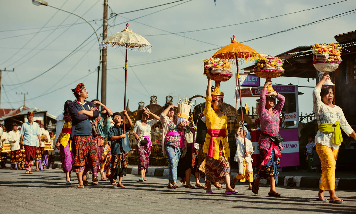 Galungan at Temple Batur 加隆安节 · 巴杜