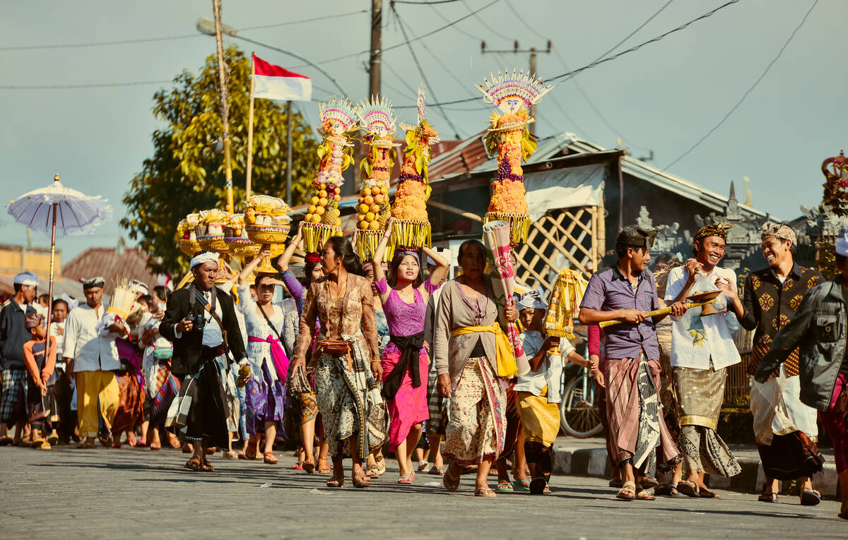 Galungan at Temple Batur 加隆安节 · 巴杜