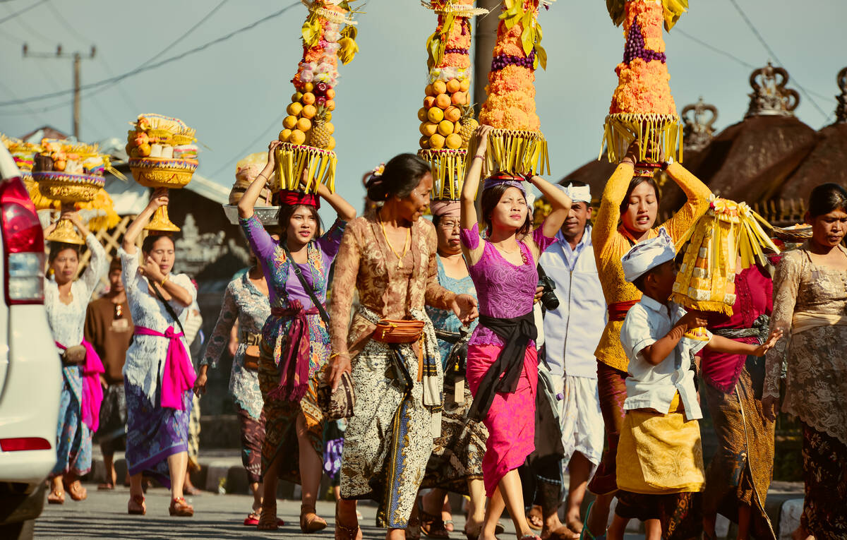 Galungan at Temple Batur 加隆安节 · 巴杜
