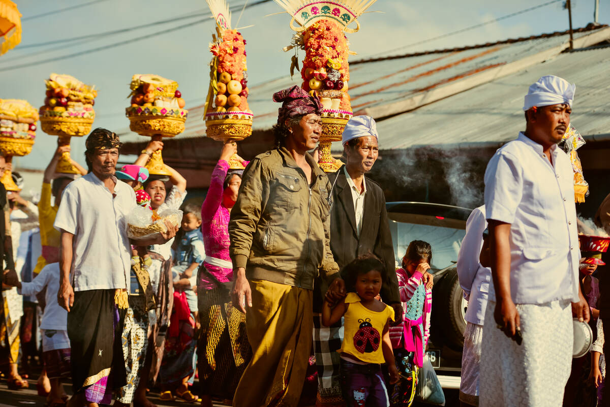 Galungan at Temple Batur 加隆安节 · 巴杜